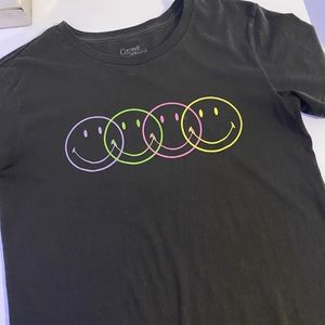 Pacsun Desert Smiley Face Tee